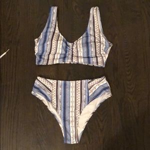 Cupshe High Rise Bikini Size Small